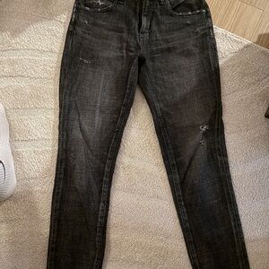 Moussy Vintage Black Washed Denim Jeans